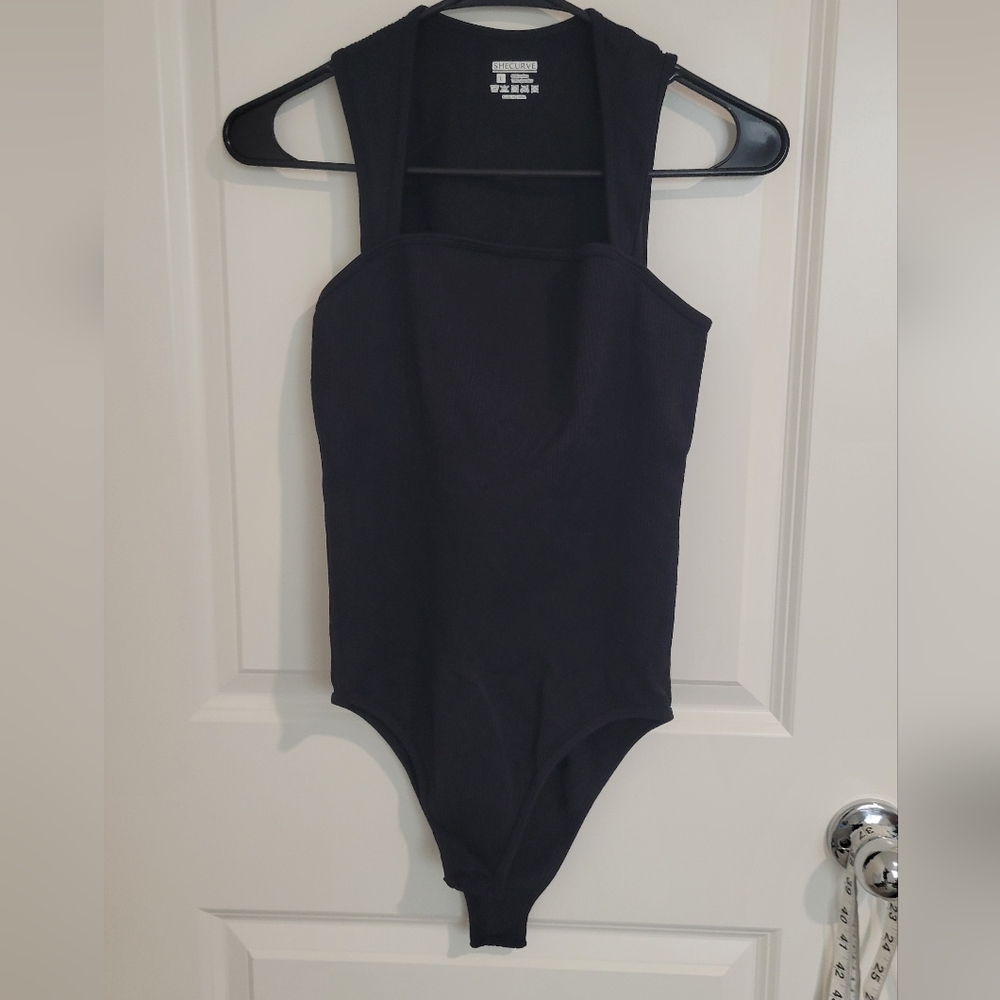 Shecurve Square Neck Bodysuit Size Large